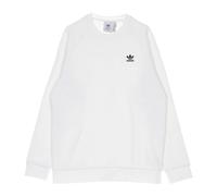 Essential Trefoil Crewneck Sweatshirt- male- Adidas- Long Sleeve Training Tops- White- XL- Sport XL