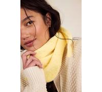 Essential Triangle Scarf at Free People in Tender Yellow - female