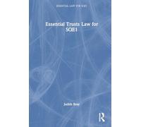 Essential Trusts Law for SQE1 (Essential Law for SQE1)