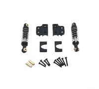 Essential Upgrades Rear Shock Absorbers for 1/12 Scale Crawler Cars Fits For MN82, For LC79 & For MN78 (black)