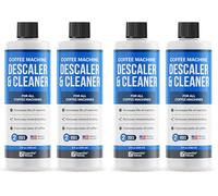 Essential Values Coffee Machine Descaler for Coffee Machines Cleaner - Descaler Liquid - Compatible with Delonghi, Nespresso, Dolce Gusto, Sage, Lavazza and More - 473ml 4 uses (Pack of 2)