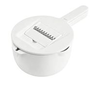 Essential Vegetable Chopper & Mandoline Slicer, Space-Saving 2-in-1, Food Chopper with Container, Sturdy Hand Guards to Protect Your Hands, Fruit Slicer, Kitchen Gadget