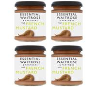 Essential Waitrose & Partners Mild French Mustard, Pack of 4