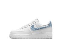 Essential White Worn Blue Paisley Trainers - female - Nike - Skateboarding - White - 8 UK - Sport 8 UK