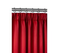 Essential Woven Thermal Blackout Pencil Pleat Curtains