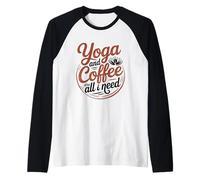 Essential Yoga and Coffee Tee Raglan Baseball Tee