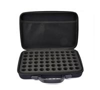 essentiall Oil Organizer - Aromatherapy Bottle Carrier, Portable Zippered Compartment System | Shockproof Travel Storage Container With Dividers For Massage Blending Retail Display Spa Salon Therapist