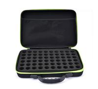 essentiall Oil Organizer - Aromatherapy Bottle Carrier, Portable Zippered Compartment System | Shockproof Travel Storage Container With Dividers For Massage Blending Retail Display Spa Salon Therapist