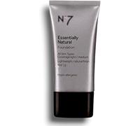 Essentially Natural Foundation - Cool Vanilla By Nō7 | Coverage Light/Medium - Lightweight,Natural Finish | SPF15 | Instantly Blurring The Appearance of Imperfections & Pores | 40mL