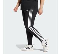 Adidas Essentials 3 Stripes Cotton Plus Leggings Black 4X Woman