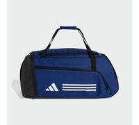 adidas Essentials 3 Stripes Medium Holdall Blue Gym Travel Training Bag Mens
