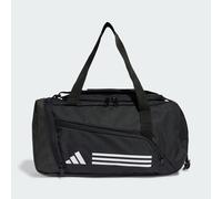 adidas Unisex Essentials 3-Stripes Duffel Bag, Black/White, XS