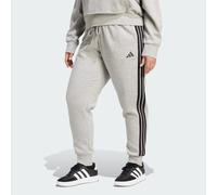 Adidas Essentials 3 Stripes Fleece Slim Plus Joggers Grey 1X Women