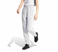 Adidas Essentials 3 Stripes Fleece Loose Fit Joggers Grey XS / Regular Woman