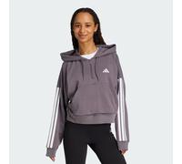 adidas Women Essentials 3 Stripes French Terry Quarter Zip H
