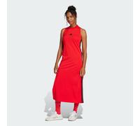 Adidas Essentials 3 Stripes Racerback Sleeveless Long Dress