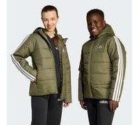 adidas Sportswear Junior Unisex Synthetic Down Jacket, Green, Size 11-12 Years Green