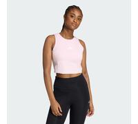 Padded women's tank top adidas Essentials 3-Stripes Rose 2XS