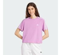 Essentials 3-Stripes Single Jersey Crop Top