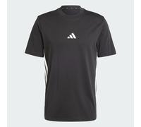 Adidas Essentials 3 Stripes Single Jersey Short Sleeve T-shirt Black S / Regular Men