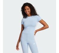 adidas Women Essentials 3 Stripes Slim Baby Tee Black