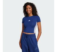 adidas Women Essentials 3 Stripes Slim Baby Tee