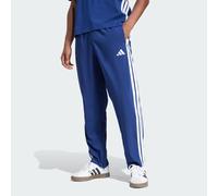 adidas Men Essentials 3 Stripes Stanford Pants Open Hem Black