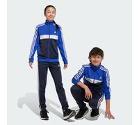 adidas Unisex Kids Essentials 3-Stripes Tiberio Track Suit, Semi Lucid Blue/White/Legend Ink/White, 11-12 Years
