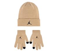 Essentials Beanie Set, unisex, Jordan, Kids Sport Sets, Beige, 4 Y, Kids 4 Y