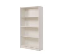 Essentials Bookcase Tall Wide in White by TAD