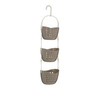 Essentials by Premier 3 Tier Grey Shower Caddy