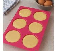 Essentials by Premier 6 Flower Hot Pink Cake Mould