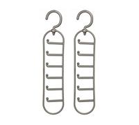 Tie Organiser - Grey, Set of 2
