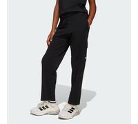 adidas Girl's Essentials Cargo Pants, Black/White, 14-15 Years