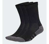 adidas Unisex ESSENTIALS CLIMACOOL Crew 3PP, Black/Grey Six, 2.5-4