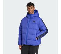 Essentials Climawarm 3-Stripes Puffer Down Hooded Jacket