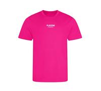 Essentials Collection Kids Hyper Pink Cool Polyester T-Shirt - Hot Pink / 5-6 years