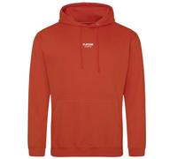 Essentials Collection Men's Classic Staple Burnt Orange Hoodie - Orange / S