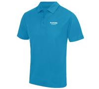 Essentials Collection Men's Cool Active Sapphire Blue Polo Shirt - Light Blue / 3XL