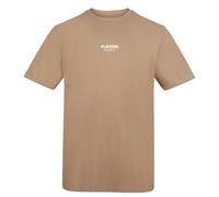 Essentials Collection Men's Desert Sand Cotton T-Shirt - Beige / M