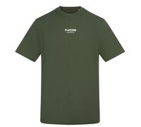 Essentials Collection Men's Earthy Green Cotton T-Shirt - Earthy Green / 4XL