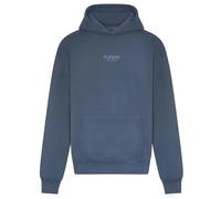 Essentials Collection Men's Premium Heavyweight Airforce Blue Hoodie - Indigo Blue / XL