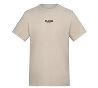 Essentials Collection Men's Stone Cotton T-Shirt - Beige / M
