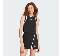 adidas Women Essentials Color Pop Cotton Crop Tank Top Red