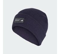adidas Unisex Essentials Cuffed Beanie, Shadow Navy/Black/White, L