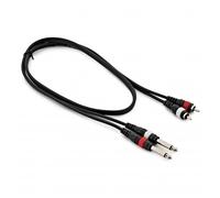 Essentials Dual Jack to RCA Phono Cable 1m