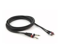 Essentials Dual Jack to RCA Phono Cable 3m