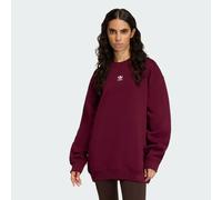 Essentials Fleece Long Oversized Crew Sweatshirt