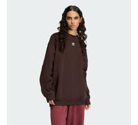 Essentials Fleece Long Oversized Crew Sweatshirt