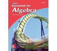 Essentials for Algebra, Student Textbook